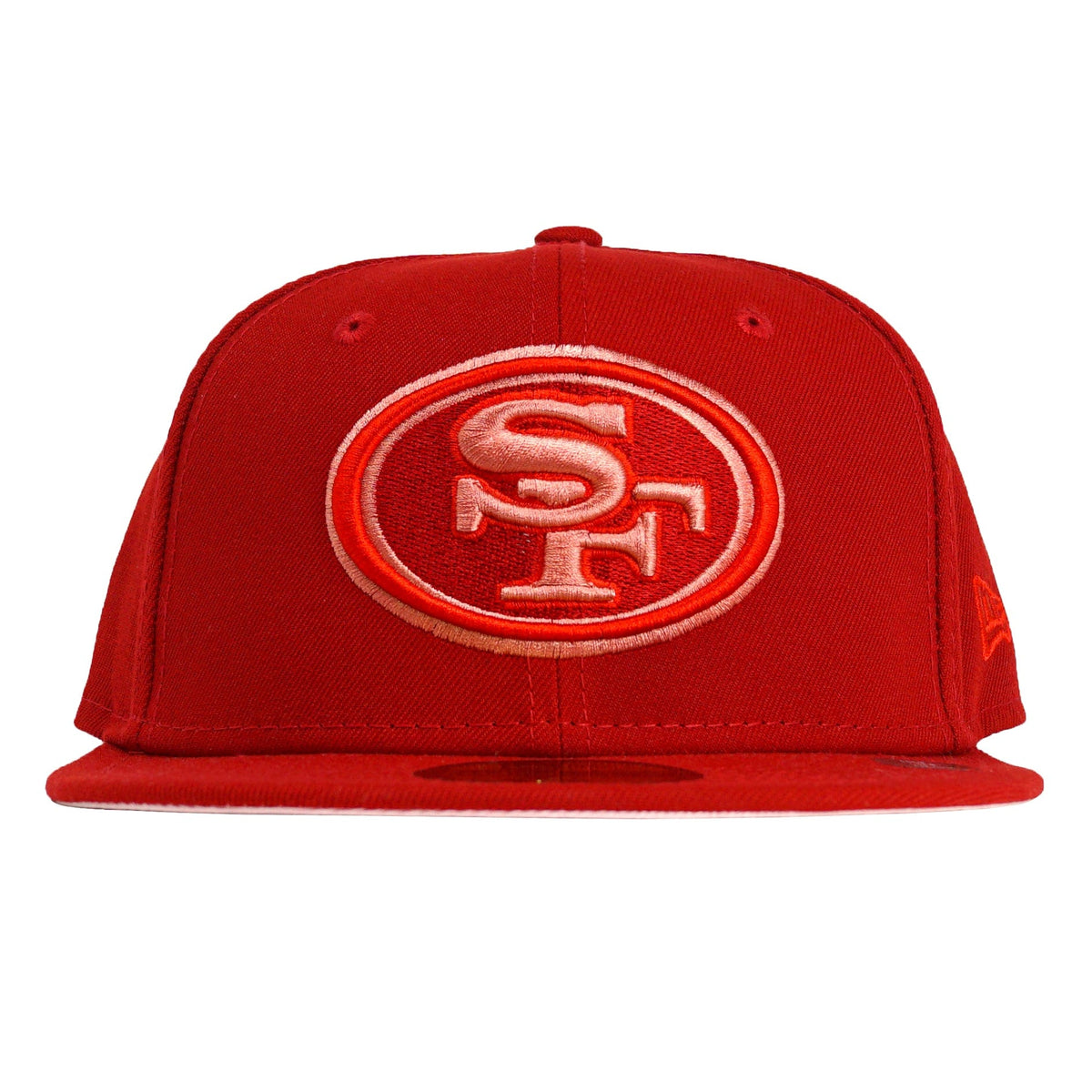 San Francisco 49ers 59Fifty Fitted Hat in scarlet monocamo – State Of Flux