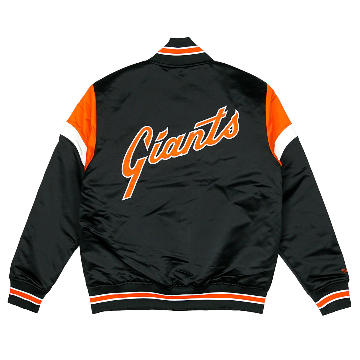 San Francisco 49ers Heavyweight Satin Jacket in scarlet – State Of Flux