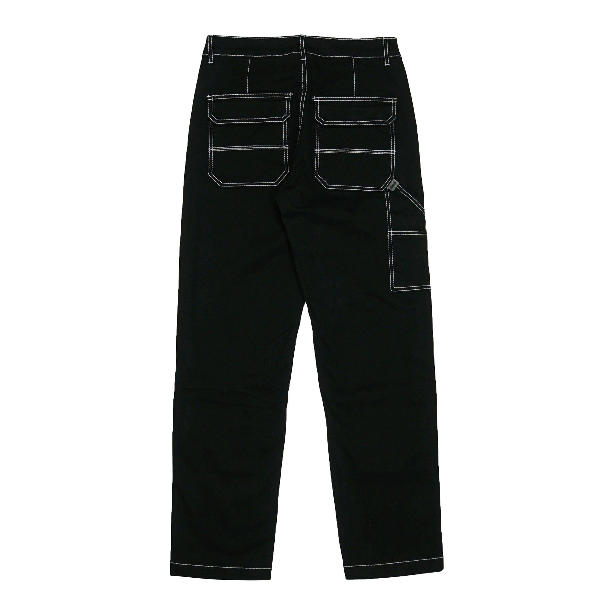 Carpenter Trouser in contrast black – State Of Flux