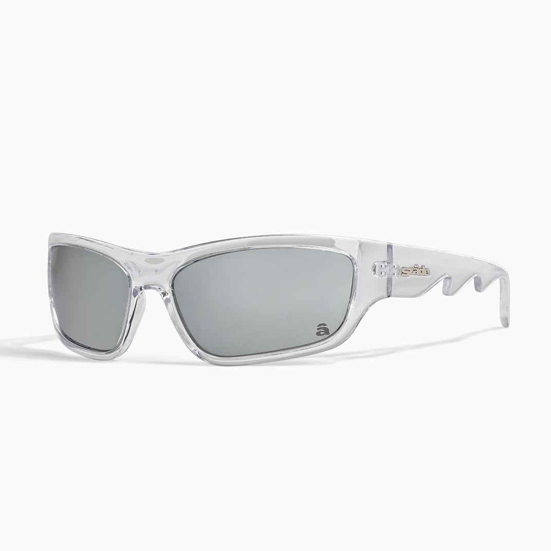 Bass Sunglasses in glass and chrome polarized - Szade - State Of Flux