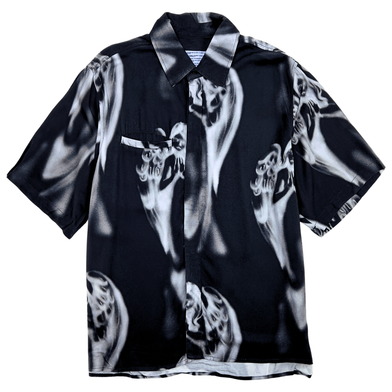 Dark Angels Button-up Shirt in black