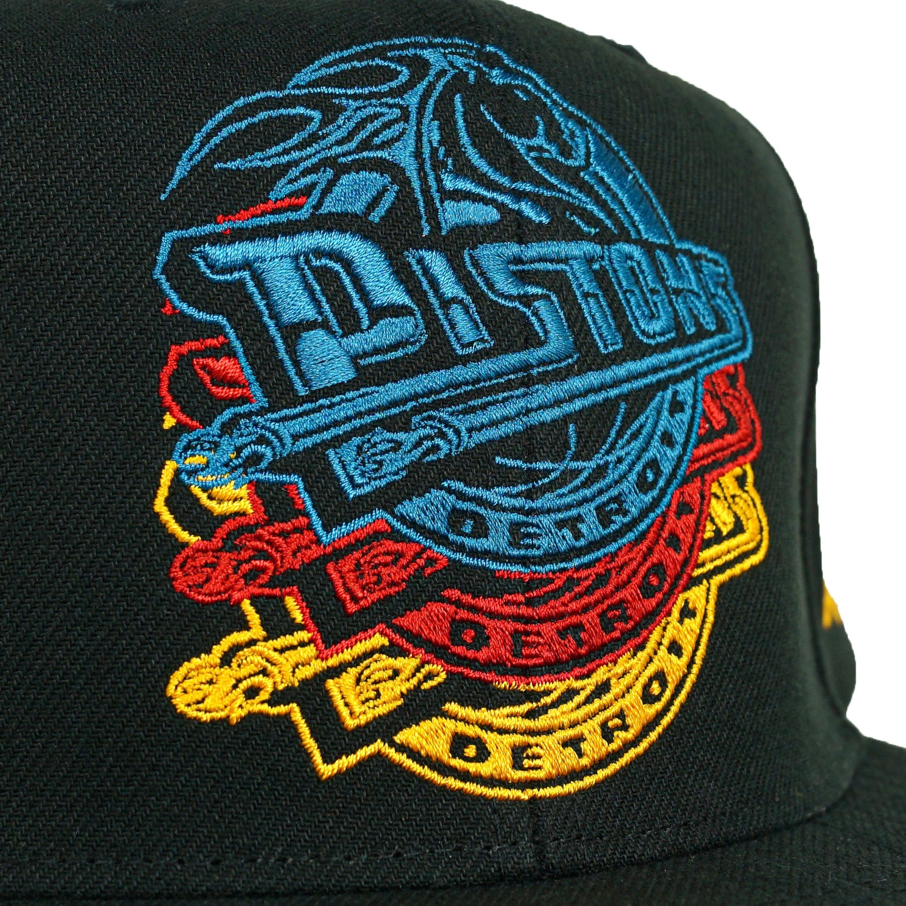 Detroit Pistons Drop It HWC Snapback Hat in black State Of Flux