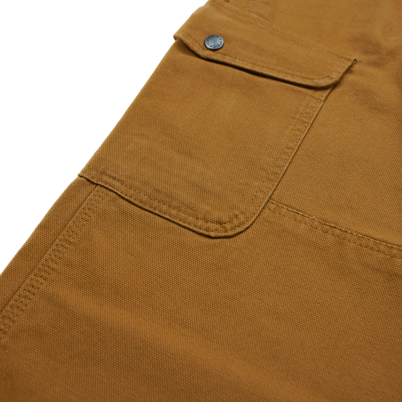 Duck Cargo Pants in brown duck