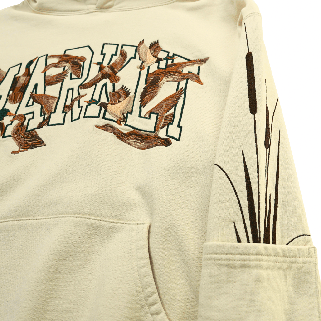 Duck Pond Hoodie in ecru - MARKET - State Of Flux