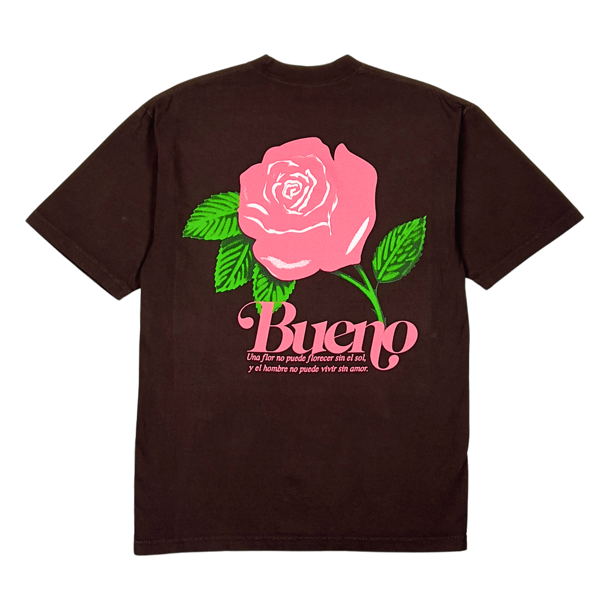 Flower Love Tee in chocolate - Bueno - State Of Flux