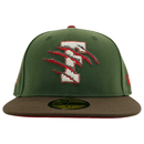 Fresno Grizzlies Krueger 59Fifty Fitted Hat in rifle green and walnut - New Era - State Of Flux