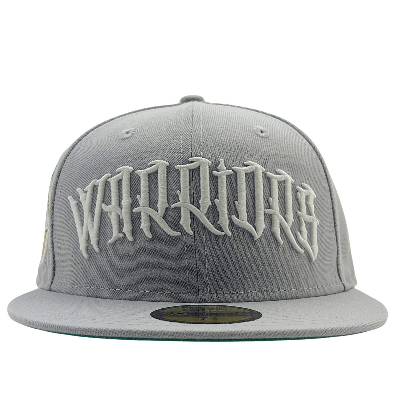 Golden State Warriors Colossal Pack 59Fifty Fitted Hat in grey and glow white - New Era - State Of Flux