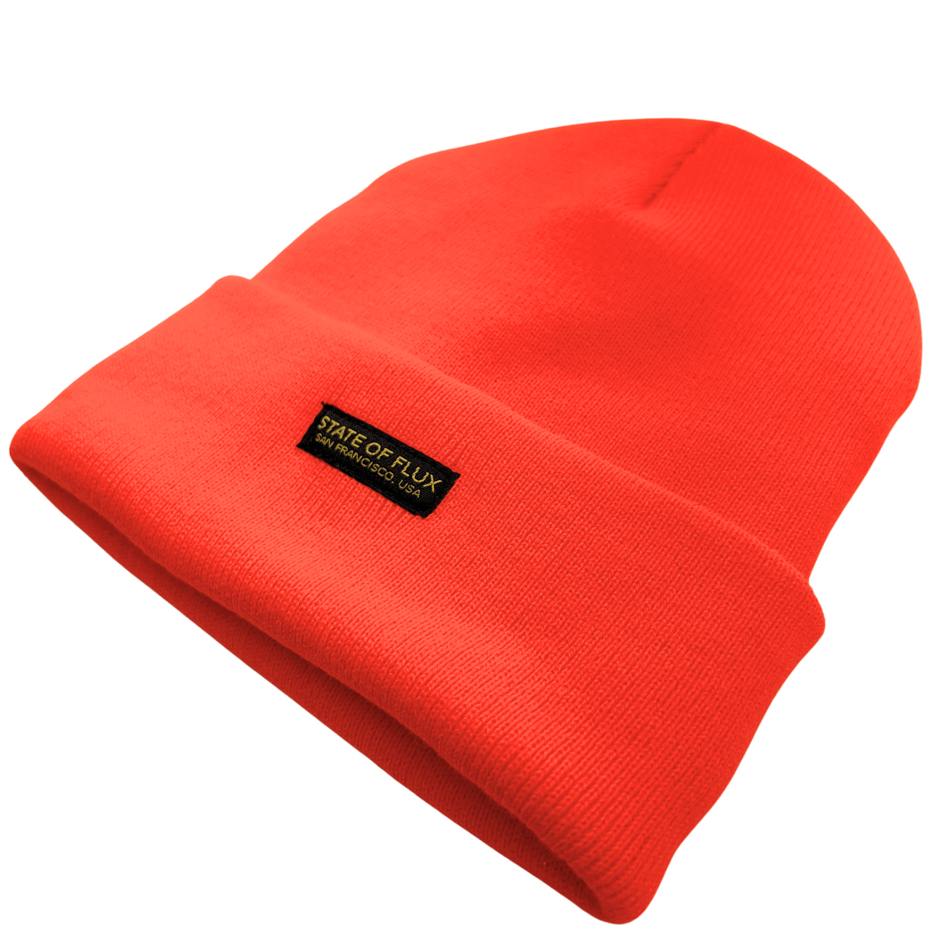 Insulated Mantra Beanie in neon orange