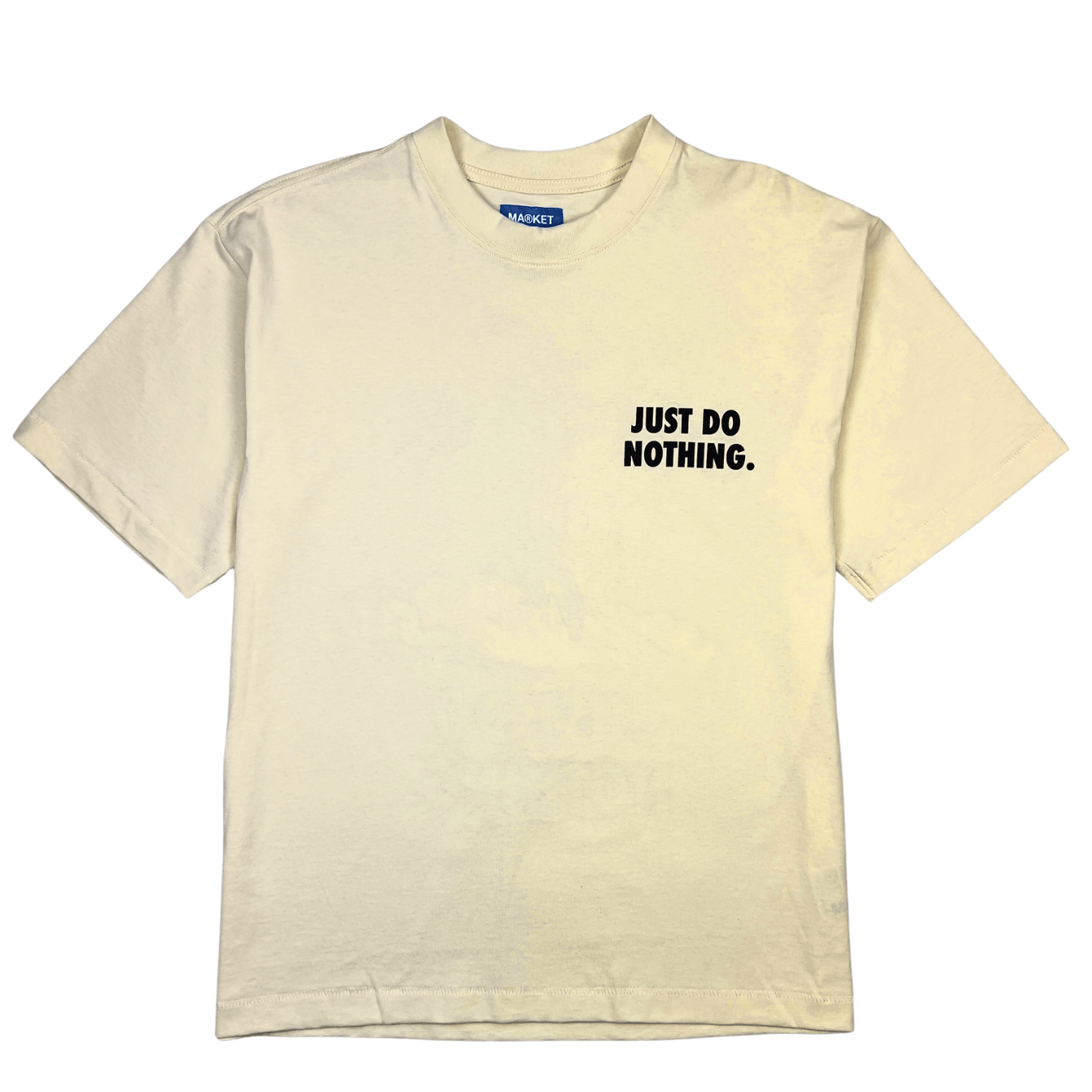 Just Do Nothing Fall Tee in ecru