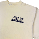 Just Do Nothing Fall Tee in ecru - MARKET - State Of Flux