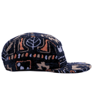 Let's Get Cozy 5 - Panel Hat in black and beige - State Of Flux - State Of Flux