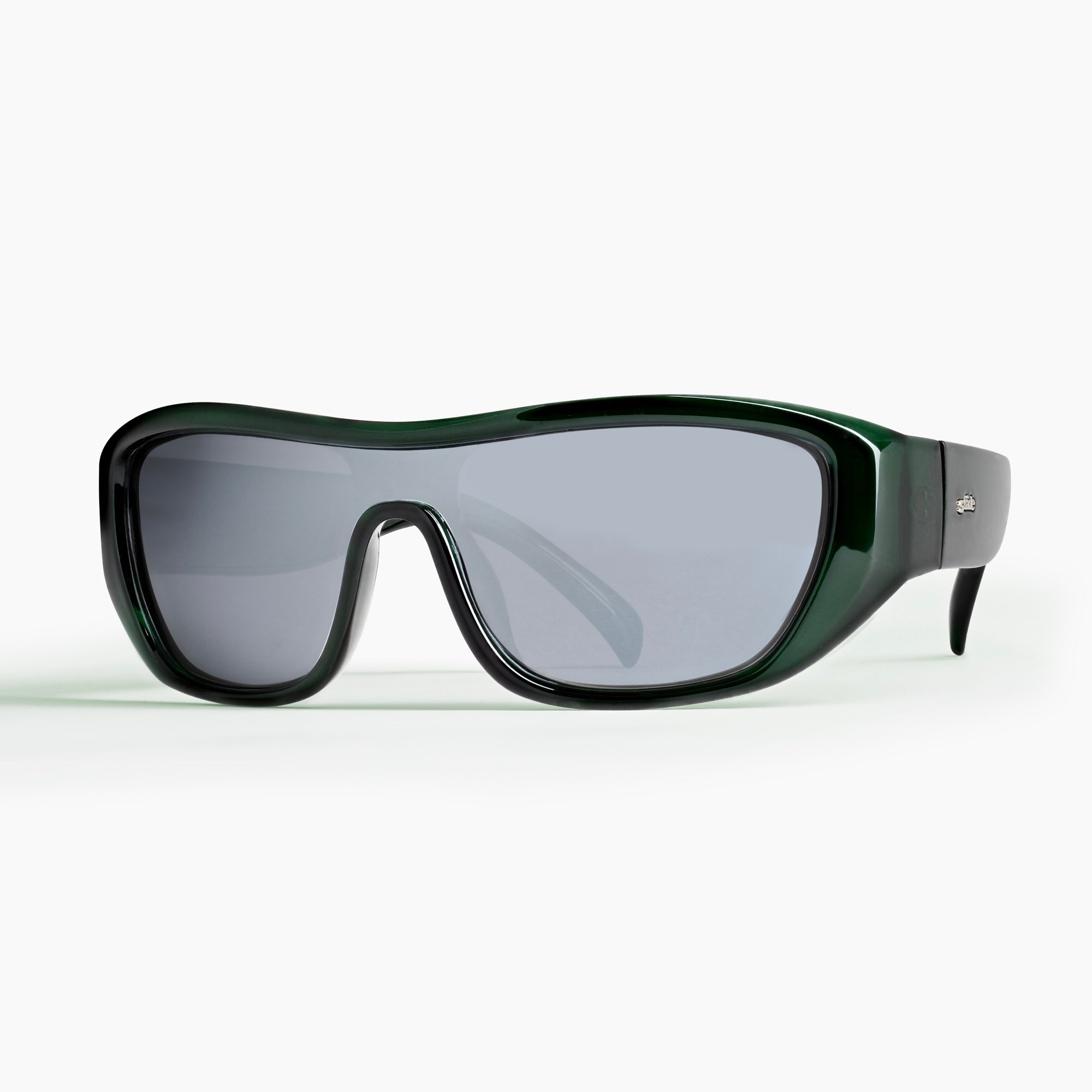 Lexen Sunglasses in racing green and chrome polarized