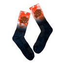 Lizard Tie - Dye Socks in red tie - dye - MARKET - State Of Flux