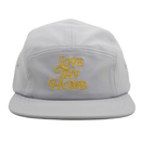 Love Thy Home 5 - Panel Hat in light grey - State Of Flux - State Of Flux