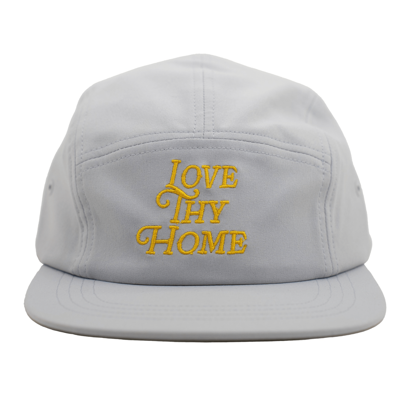 Love Thy Home 5-Panel Hat in light grey