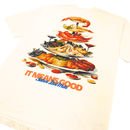 Mariscos Tee in cream - Bueno - State Of Flux