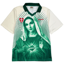 Mary Jersey in green and cream - Bravest Studios - State Of Flux