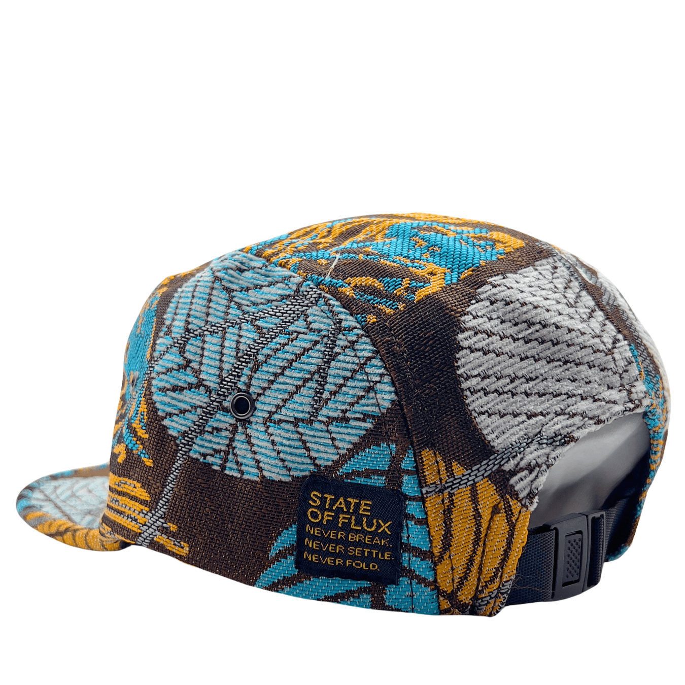 Never Fall 5 - Panel Hat in multi - State Of Flux - State Of Flux