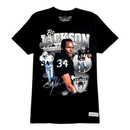 Oakland Raiders Bo Jackson Legends Collage Tee in black - Mitchell & Ness - State Of Flux