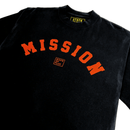 OG Mission Tee in black and orange - State Of Flux - State Of Flux