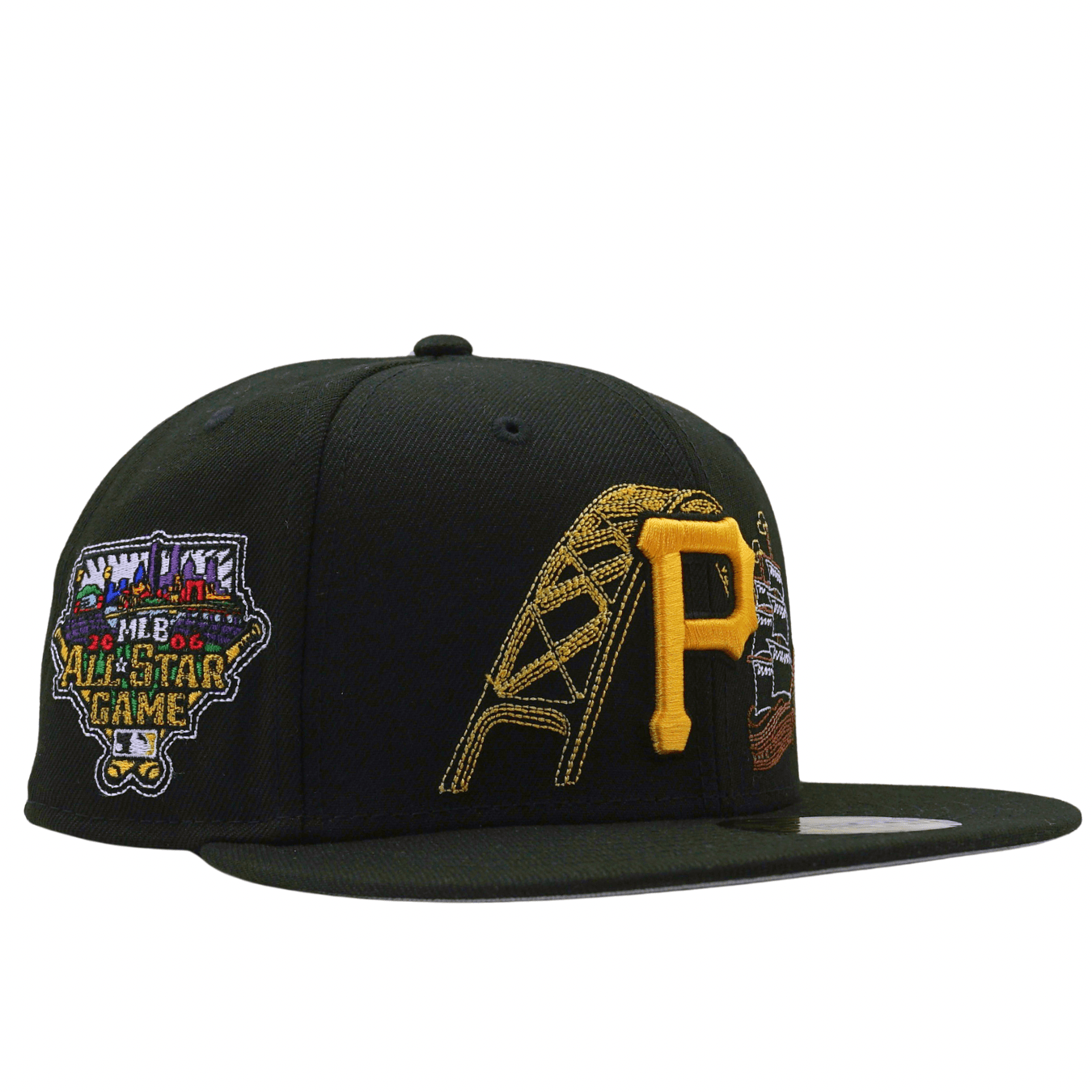 Pittsburgh Pirates State Stitch 59Fifty Fitted Hat in black - New Era - State Of Flux