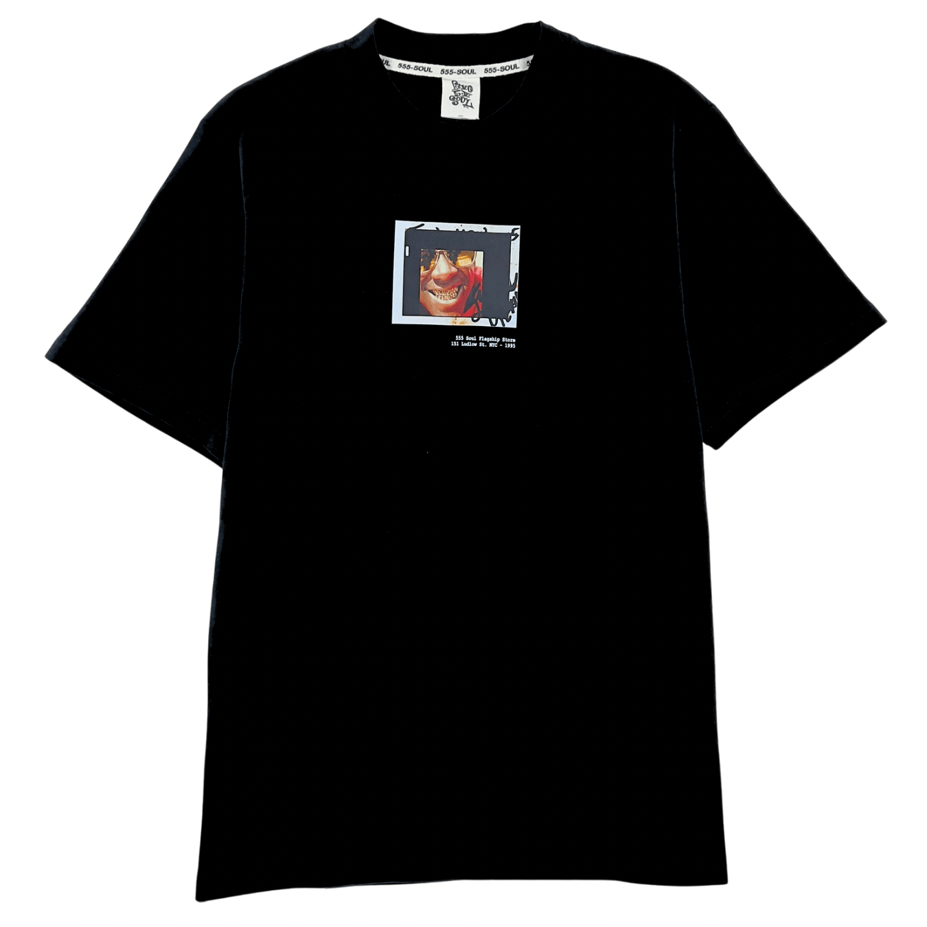 Pola 3 Tee in black