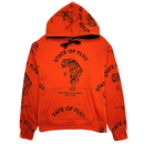 **PREORDER ONLY** Allover Prowler Hoodie in orange and black - State Of Flux - State Of Flux