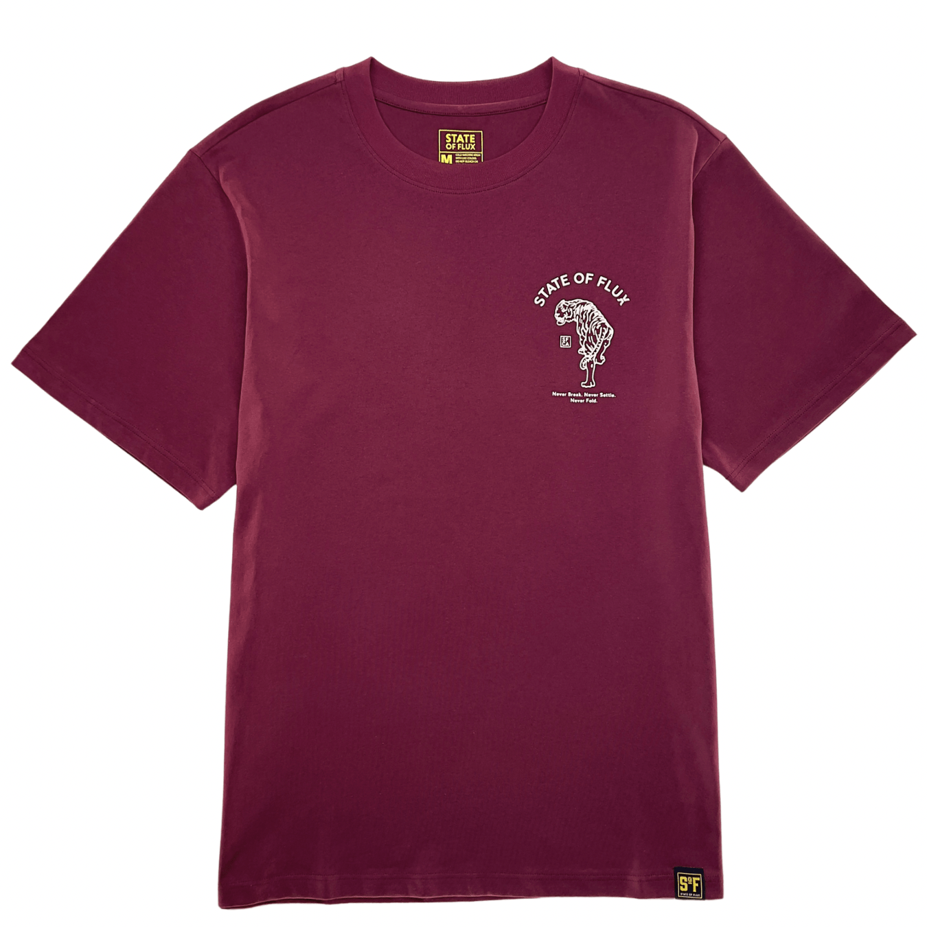 Prowler Tee in maroon