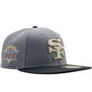 San Francisco 49ers The Rose That Grew From Concrete 59Fifty Fitted Hat in storm grey and black - New Era - State Of Flux