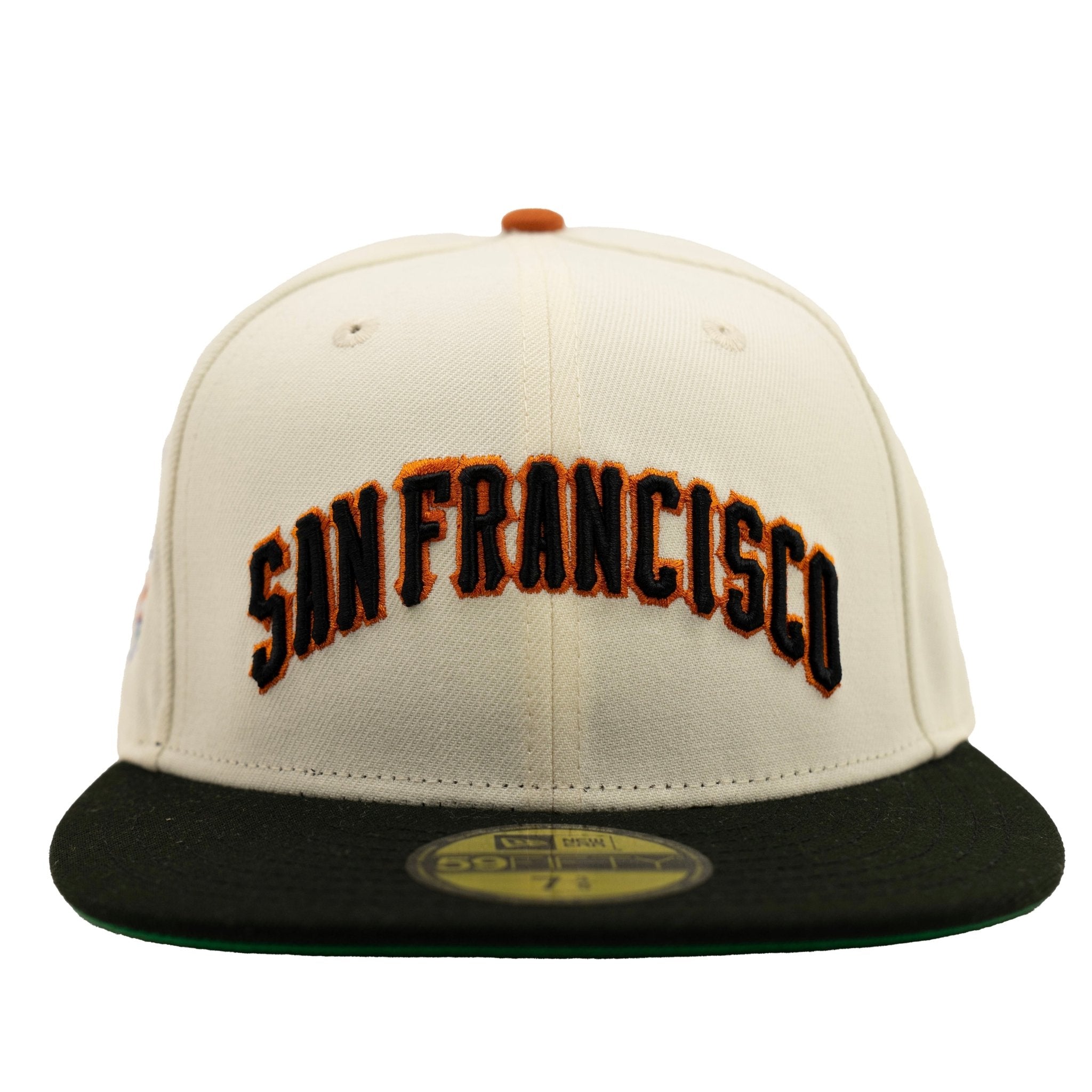 San Francisco Giants 59Fifty Fitted Hat in chrome white and black