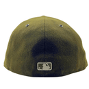 San Francisco Giants 59Fifty Wool Retro Crown Fitted Hat in army green and cream - New Era - State Of Flux