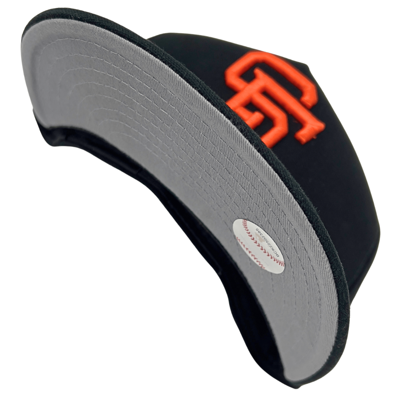 San Francisco Giants Championship Side Flag A-Frame 59Fifty Fitted Hat in black