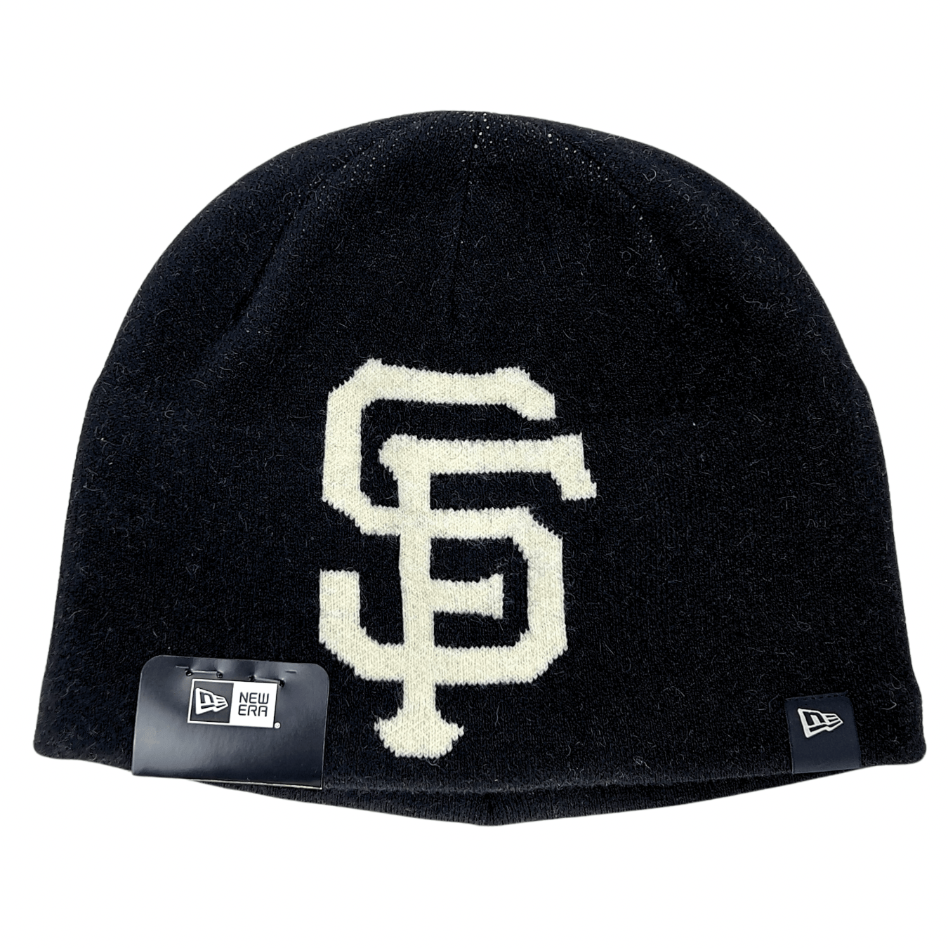 San Francisco Giants Team Mega Logo Knit Beanie in black