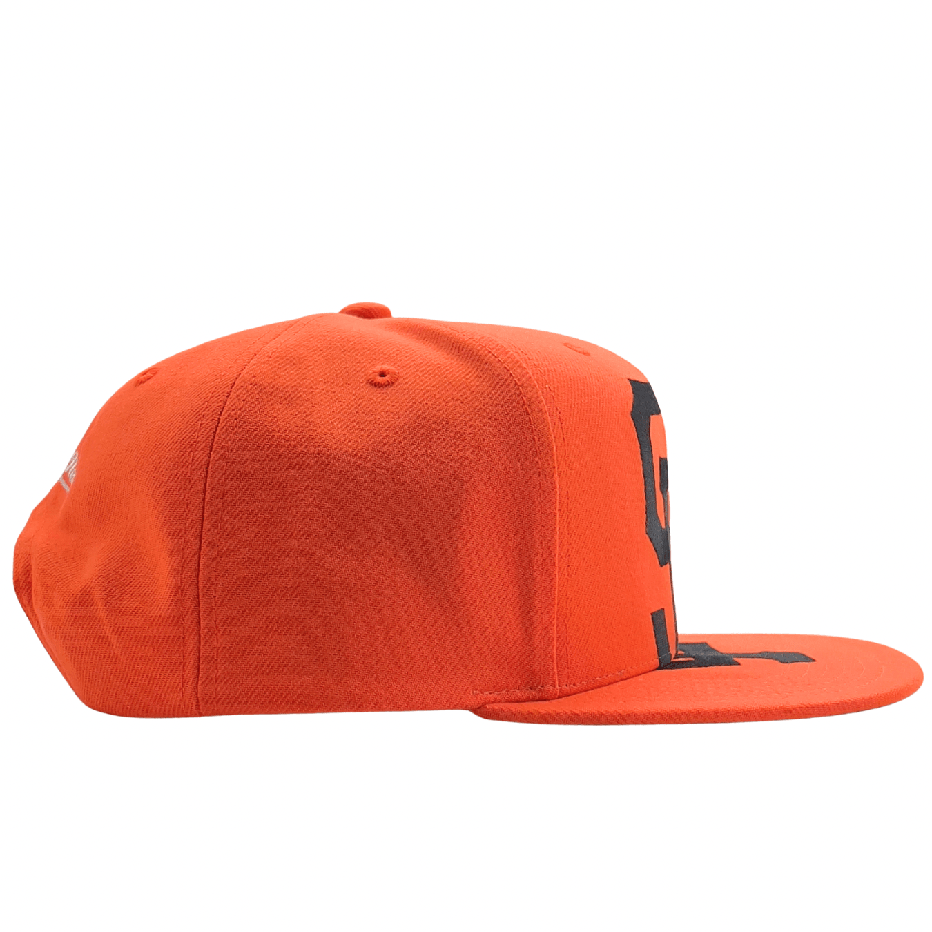 San Francisco Giants XL Logo Snapback Hat in orange - Mitchell & Ness - State Of Flux