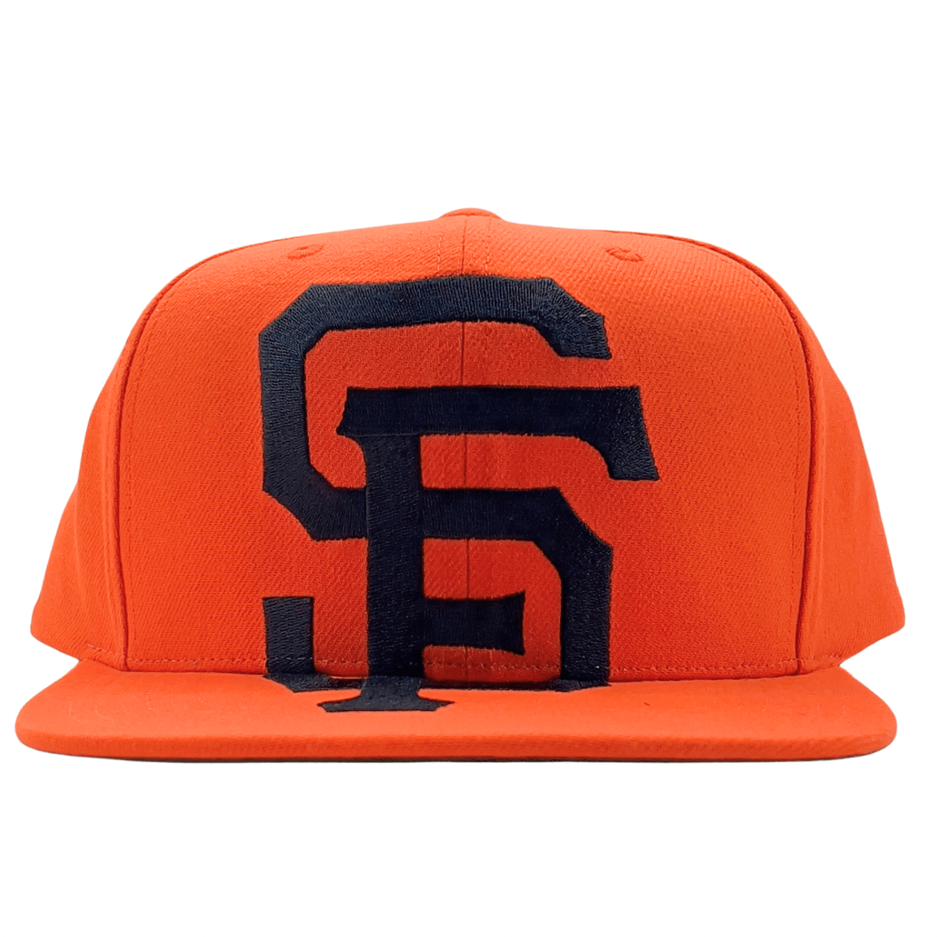 San Francisco Giants XL Logo Snapback Hat in orange