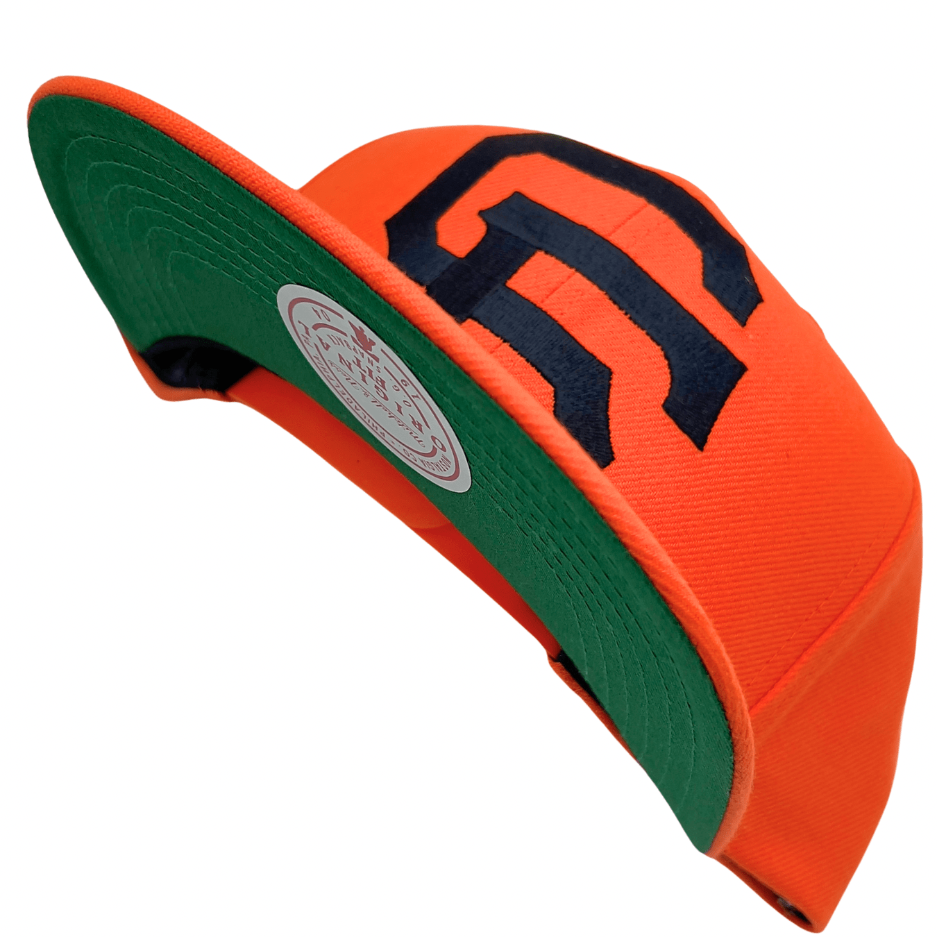 San Francisco Giants XL Logo Snapback Hat in orange