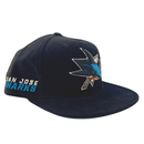 San Jose Sharks All Directions Snapback Hat in black - Mitchell & Ness - State Of Flux