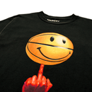 Smiley Good Game Tee in washed black - MARKET - State Of Flux