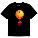 Smiley Good Game Tee in washed black - MARKET - State Of Flux