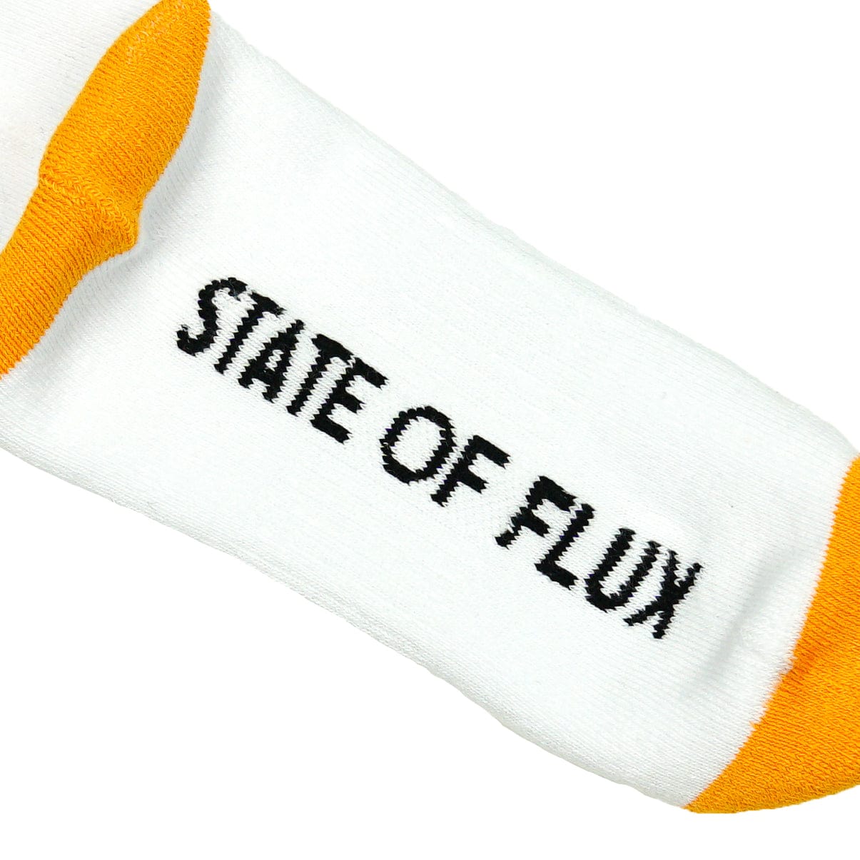 SOF Classic Crew Socks in white and black - State Of Flux - State Of Flux