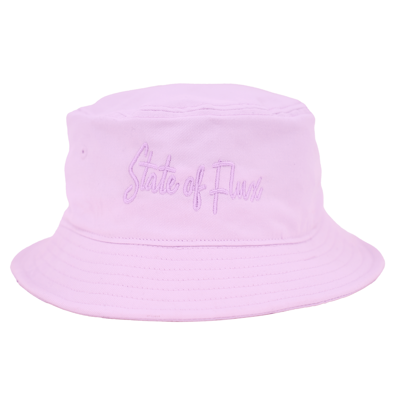 SOF Script Bucket Hat in pale purple