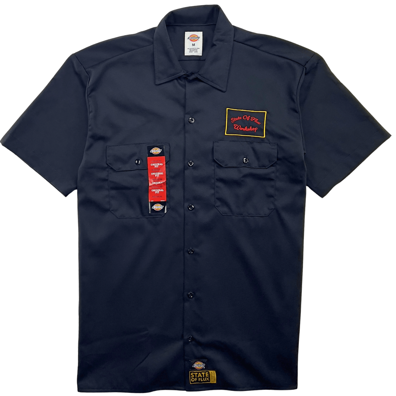 State Of Flux Workshop Dickies Shirt in black - State Of Flux - State Of Flux