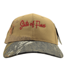 Stay On The Hunt Hat in dark tan and mossy oak - State Of Flux - State Of Flux