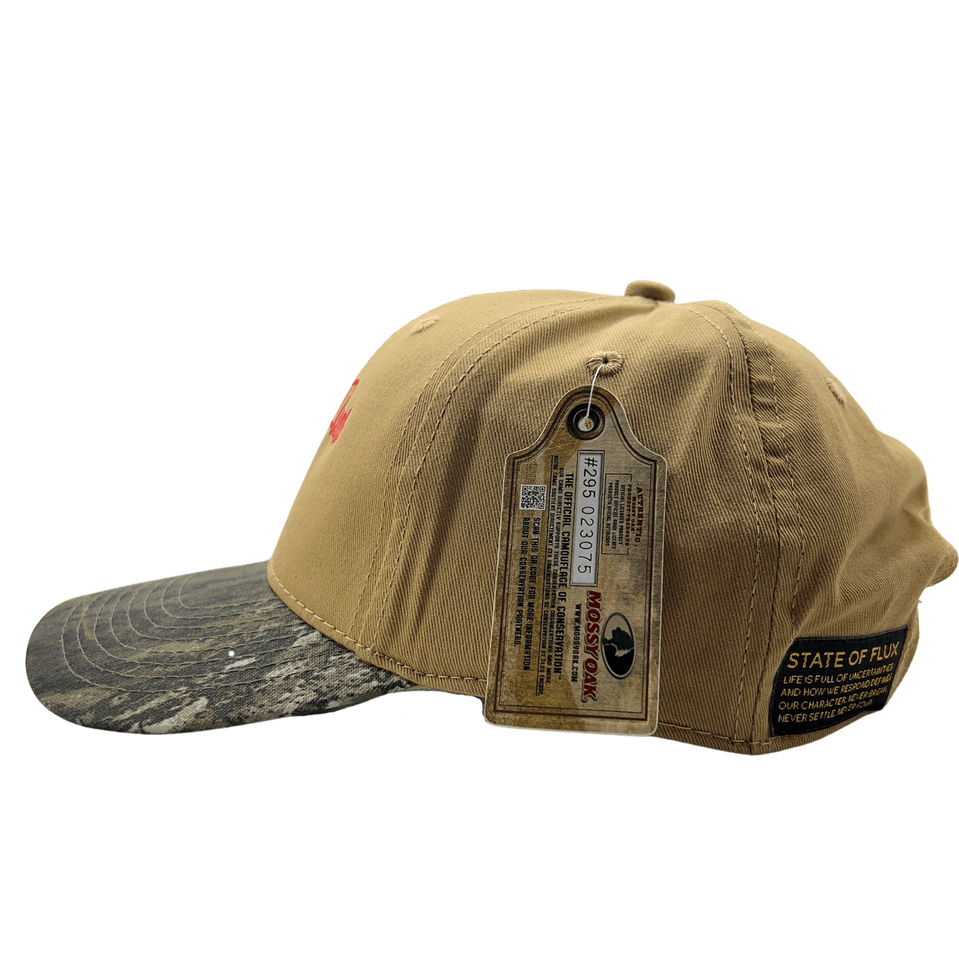 Stay On The Hunt Hat in dark tan and mossy oak - State Of Flux - State Of Flux