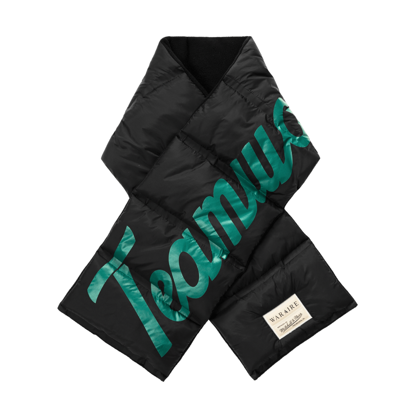 Waraire X Mitchell & Ness Collab Scarf in black