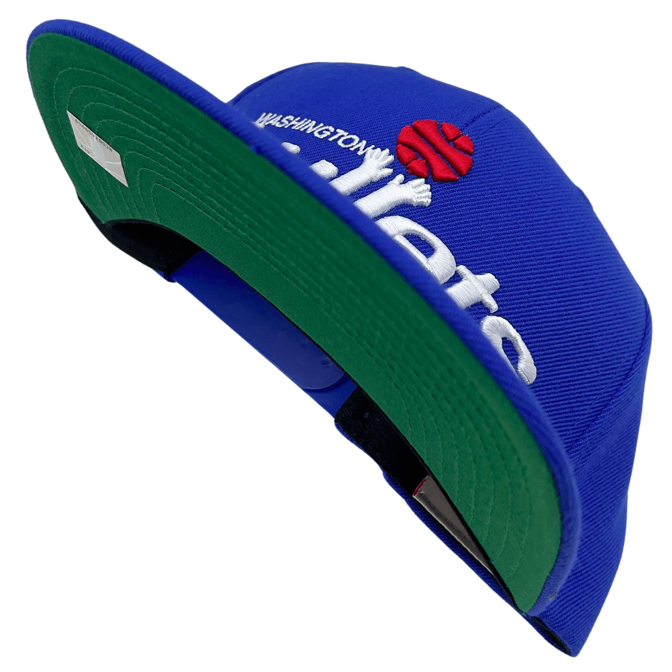 Washington Bullets Team Ground 2.0 HWC Snapback Hat in blue