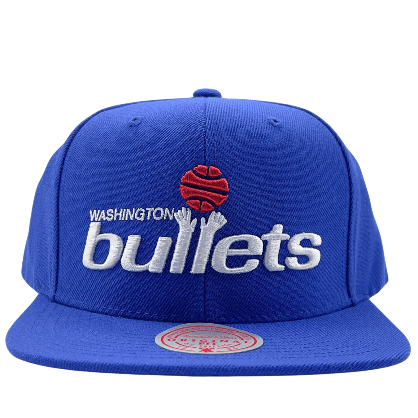 Washington Bullets Team Ground 2.0 HWC Snapback Hat in blue