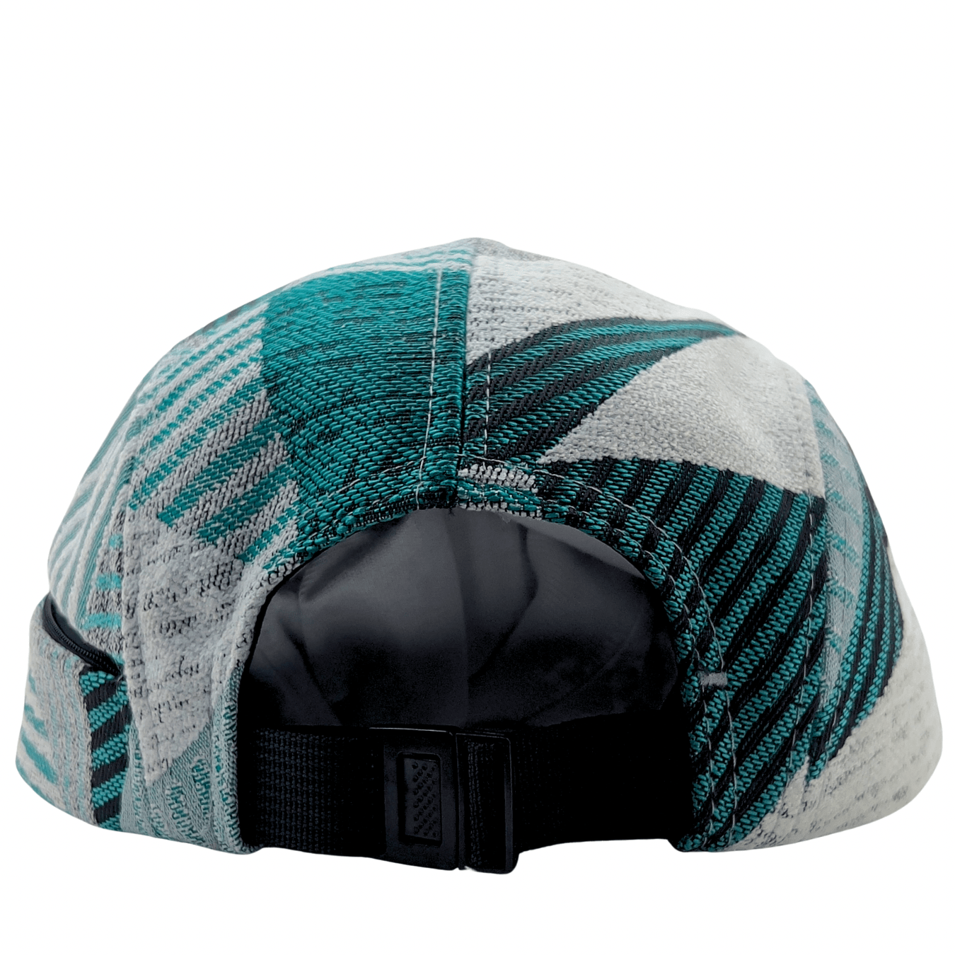 Zippered Perpendicular 5 - Panel Hat in multi - State Of Flux - State Of Flux