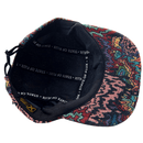 Zippered Surrealism 5 - Panel Hat in multi - State Of Flux - State Of Flux