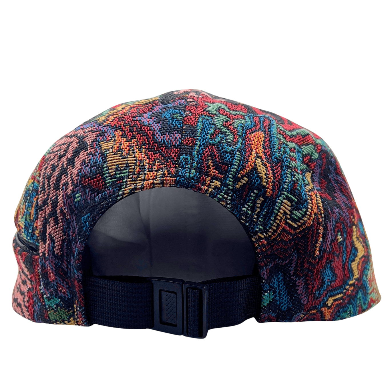 Zippered Surrealism 5 - Panel Hat in multi - State Of Flux - State Of Flux